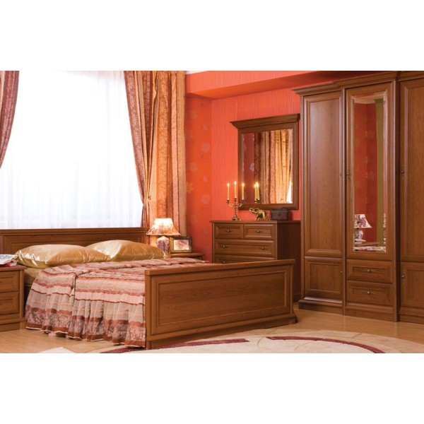 Ліжко (каркас) Соната 160 двоспальне Каштан Gerbor