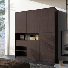 Шафа розпашна для речей і книг RS-2 Moreli