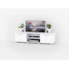Тумба під телевізор у вітальню, тумба під ТВ, TV тумба GT-0106 Білий Moreli