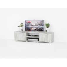Тумба під телевізор у вітальню, тумба під ТВ, TV GT-0106 Бетон Moreli