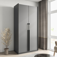 Шафа розпашна з трубою на 2 дверки R-0014 Moreli