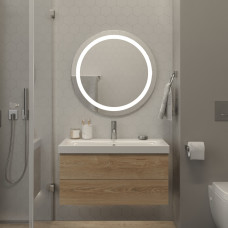 Сучасне дзеркало з LED-підсвіткою у ванну, спальню або вітальню Монако 700 Moreli
