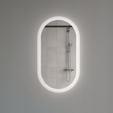 Зеркало с LED-подсветкой для гостиной или ванной Лион 900×600 Moreli
