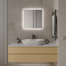 Зеркало с сенсором и LED-подсветкой Барселона 700×700 Moreli