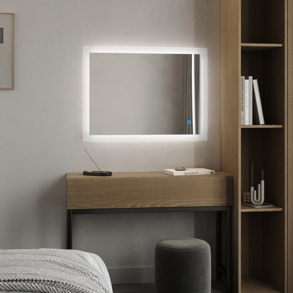 Дзеркало з сенсором та LED-підсвіткою Барселона 1200×600 Moreli
