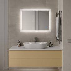 Зеркало с сенсором и LED-подсветкой Барселона 1500×700 Moreli