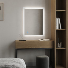 Зеркало с сенсором и LED-подсветкой Барселона 1000×800 Moreli