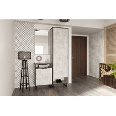 Зеркало для гостиной F-002 550x900 Бетон Moreli