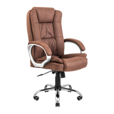 Кресло Калифорния Ю Хром П2 M-2 (Anyfix) Мустанг Кофе Richman