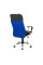 Кресло Ультра Ю Хром M-1 (Tilt) Сетка черная + синяя Richman