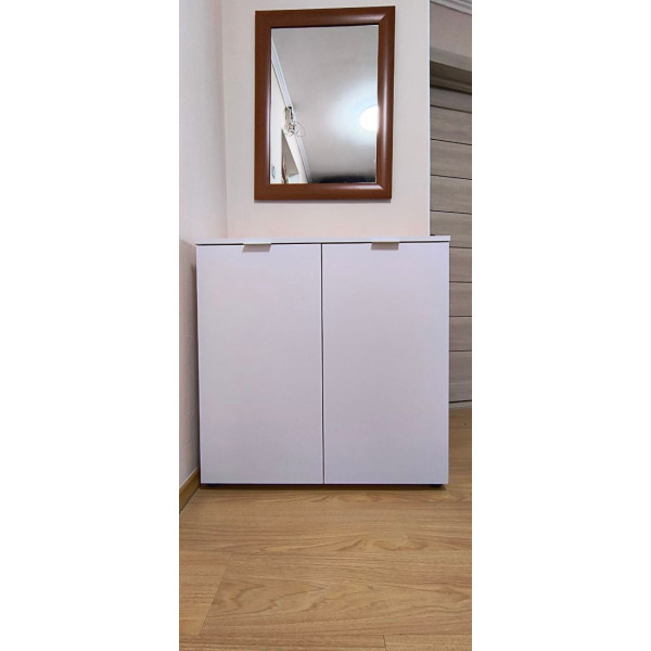 Комод Рон 3 2 фасади Білий 80х38х81 Doros