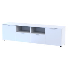 Комод Рон 4 Белый 2 фасада 2 ящика 180х38х50 Doros