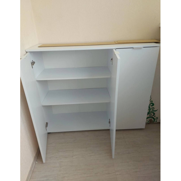 Комод Рон 6 3 фасади Білий 120х38х100 Doros