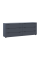 Комод Рон 9 Графит 6 Ящичков 160х38х62 Doros
