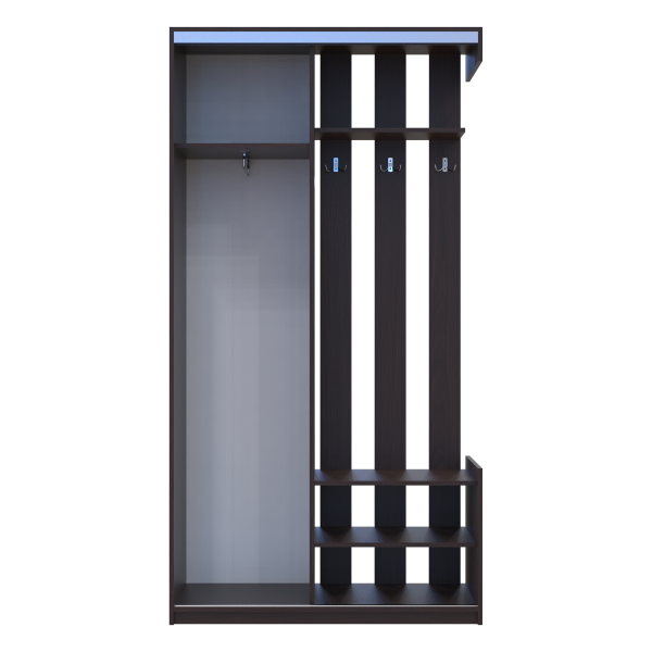 City One Door Венге 1 Зеркало 110х45х210 Doros