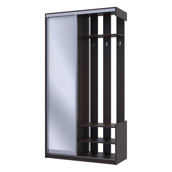City One Door Венге 1 Зеркало 110х45х210 Doros