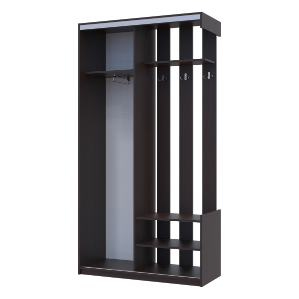 City One Door Венге 1 Зеркало 110х45х210 Doros