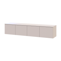 Тумба ТВ Левия Кашемир 4Д 160х35х33 Doros
