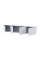 Тумба ТВ Левия Белый 4Д 160х35х33 Doros