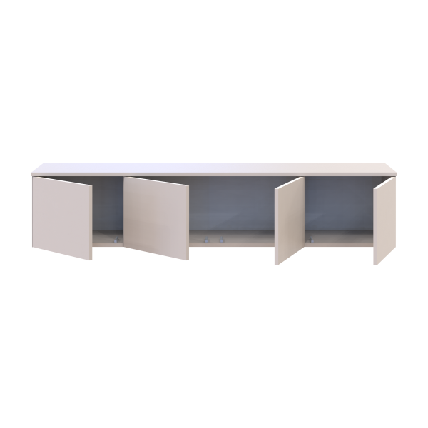 Тумба ТВ Левия Кашемир 4Д 160х35х33 Doros