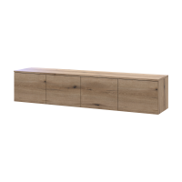 Тумба ТВ Левия Дуб Эвок 4Д 160х35х33 Doros