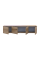 Тумба ТВ Левия Дуб Эвок 4Д 160х35х33 Doros