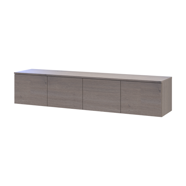 Тумба ТВ Левия Канноло 4Д 160х35х33 Doros