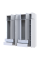 Комплект Лукас Белый 3+3 ДСП 240х50х240 Doros