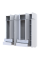 Комплект Лукас Белый 3+3 ДСП 255х50х240 Doros
