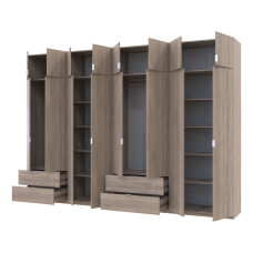 Комплект Лукас Дуб сонома 4+4 ДСП 340х50х240 Doros