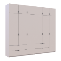 Комплект Лукас Кашемир 3+3 ДСП 270х50х240 Doros