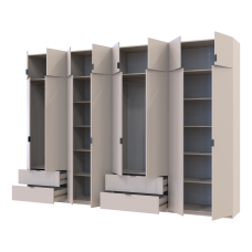 Комплект Лукас Кашемир 4+4 ДСП 340х50х240 Doros