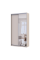 Шафа купе Сити Лайт Кашемир 1 ДСП/1 зеркало 120х45х225 Doros