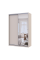 Шафа купе Сити Лайт Кашемир 1 ДСП/1 зеркало 150х60х225 Doros