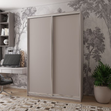 Шкаф купе Сити Лайт Кашемир 2 ДСП 150х60х225 Doros