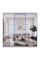 Шкаф купе Сити Лайт Кашемир 3 Зеркала 225х60х225 Doros