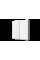 Шкаф купе G-Caiser Графит / Белый 2 ДСП / 3 части 220х60х240 Doros
