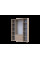 Распашной шкаф для одежды Гелар Дуб Cонома 4 ДСП 155х49,5х203,4 Doros