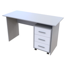 Офисный стол Т3 Серый / Белый 120х60х78 Doros