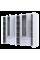 Розпашна Шафа для одягу Гелар комплект Білий 3+4 ДСП 271,2х49,5х203,4 Doros