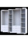 Розпашна Шафа для одягу Гелар комплект Білий 2+4 ДСП 232,5х49,5х203,4 Doros