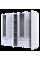 Розпашна Шафа для одягу Гелар комплект Білий 2+4 ДСП 232,5х49,5х203,4 Doros