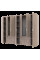 Розпашна Шафа для одягу Гелар комплект Cонома 3+4 ДСП 271,2х49,5х203,4 Doros