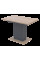 Столовий стіл Бостон Дуб Сонома / Графіт 150х70х79 Doros