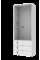Распашной шкаф для одежды Гелар комплект Белый 2+2 ДСП 155х49,5х203,4 Doros