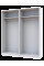 Шкаф для одежды Промо Белый 2+2 ДСП 180х48х204 Doros