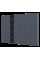 Комплект Гелар с Этажеркой Графит 2+4 ДСП 270.7х49.5х203.4 Doros