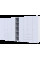 Комплект Гелар с Этажеркой Белый 4+4 ДСП 348.2х49.5х203.4 Doros