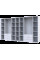 Комплект Гелар з Етажеркою Білий 4+4 ДСП 348.2х49.5х203.4 Doros