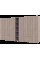 Комплект Гелар с Этажеркой Дуб сонома  4+4 ДСП 348.2х49.5х203.4 Doros